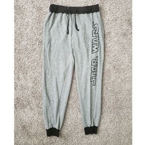 Star wars womens juniors sweatpants size medium